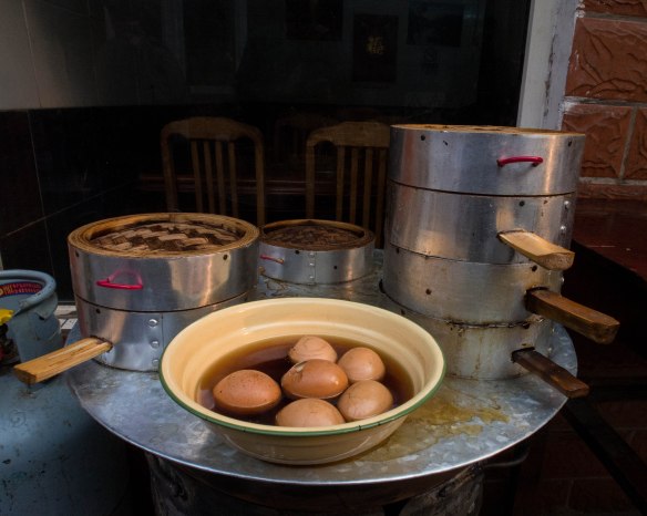 Hard boiled eggs, Chinese style