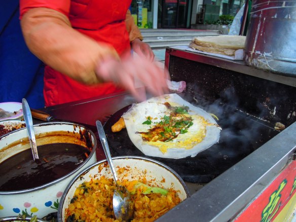 Making 煎饼
