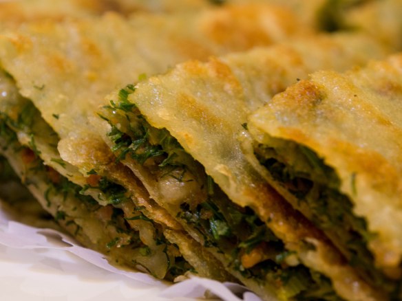 胞椒茴香卷 bāojiāo huíxiāng juǎn (Fennel roles)