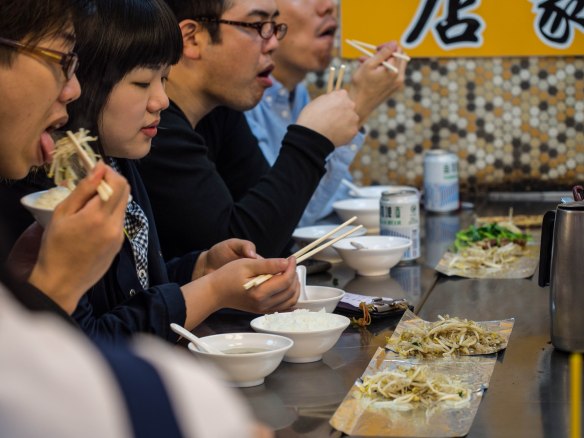 Night market 'restaurant'