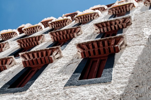 Potala Palace windows
